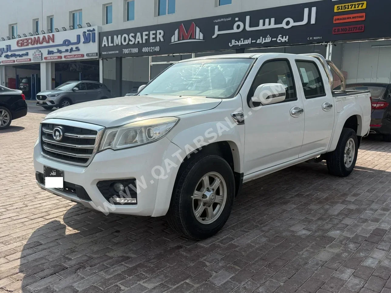 غريت وول  وينغل 6  2020  عادي  136,000 كم  4 سلندر  دفع خلفي  بيكب  أبيض