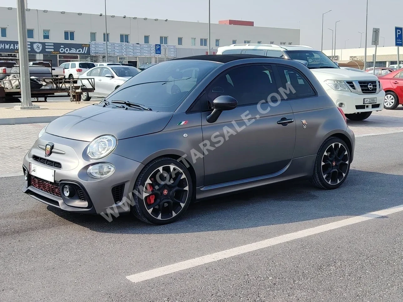 فيات  595  ابارث  2021  اوتوماتيك  50,000 كم  4 سلندر  سحب امامي  هاتشباك  رمادي غامق