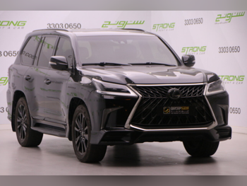 لكزس  ال اكس  570  2018  اوتوماتيك  231,000 كم  8 سلندر  دفع رباعي  اس يو في  أسود