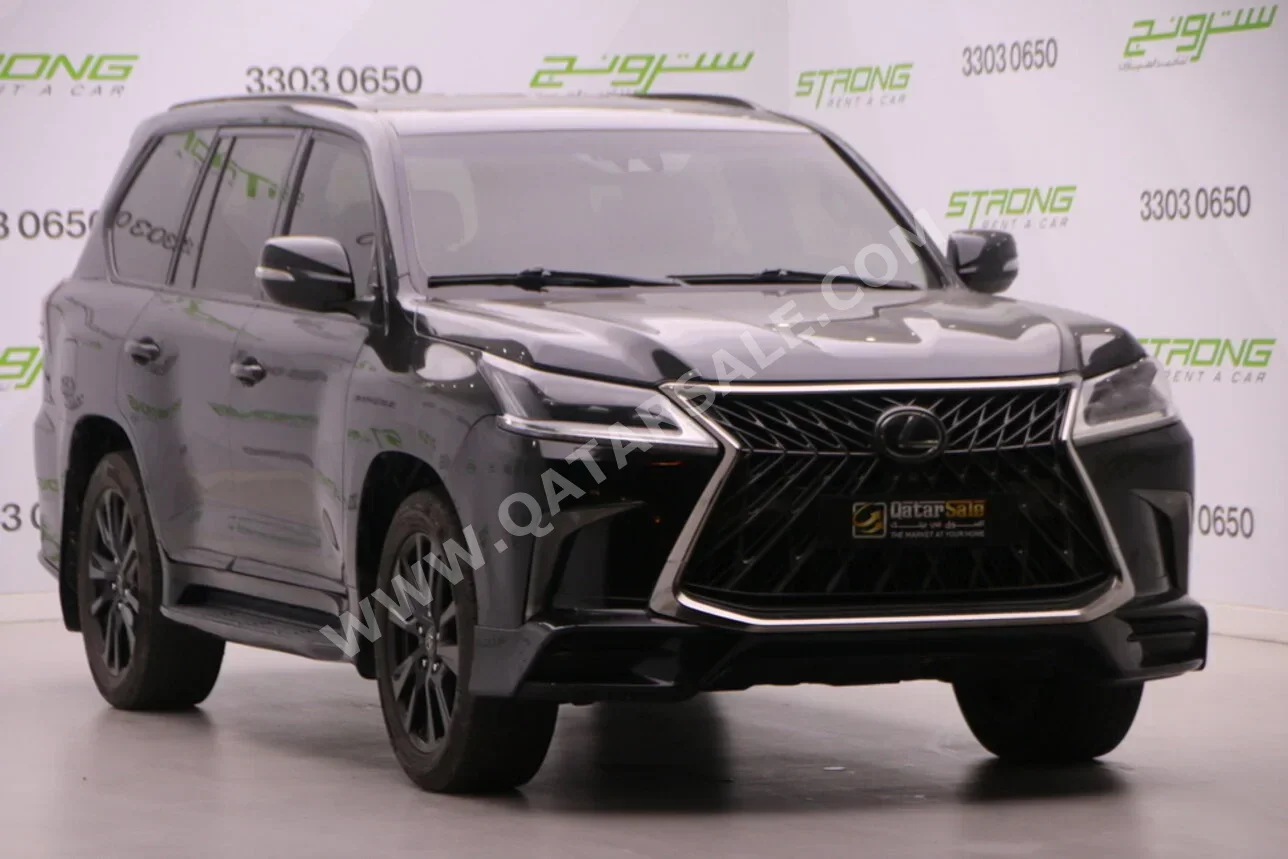 لكزس  ال اكس  570  2018  اوتوماتيك  231,000 كم  8 سلندر  دفع رباعي  اس يو في  أسود