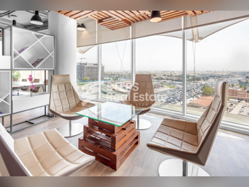 Commercial Offices - Fully Furnished  - Doha  - Fereej Bin Mahmoud