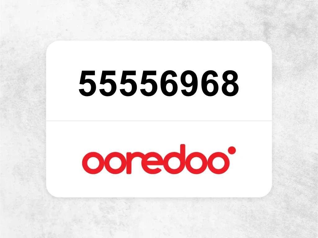 Ooredoo Mobile Phone  55556968