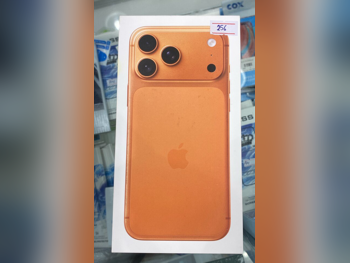 هواتف نقالة ابل  - ايفون 17  - برو ماكس  - برتقالي  - 256 جيجابايت