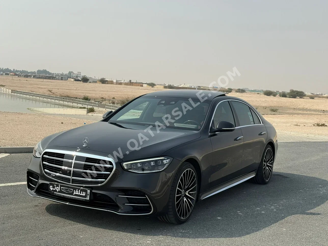 مرسيدس - بنز اس - كلاس 450اي ام جي 2024 اوتوماتيك 4,000 كم 6 سلندر دفع خلفي سيدان أسود تحت الضمان