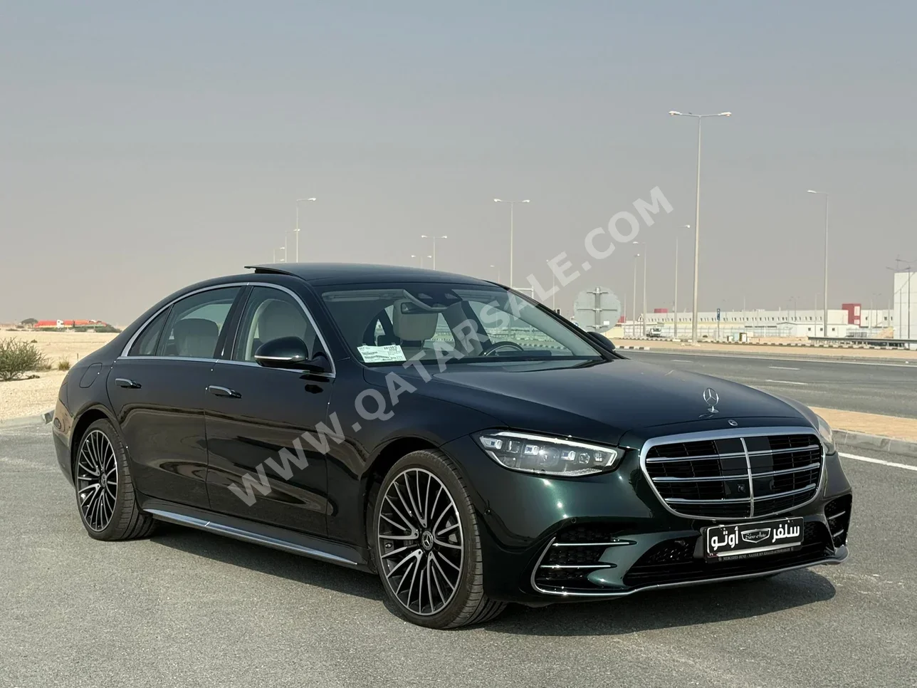 مرسيدس - بنز اس - كلاس 450اي ام جي 2024 اوتوماتيك 0 كم 6 سلندر دفع خلفي سيدان أسود تحت الضمان