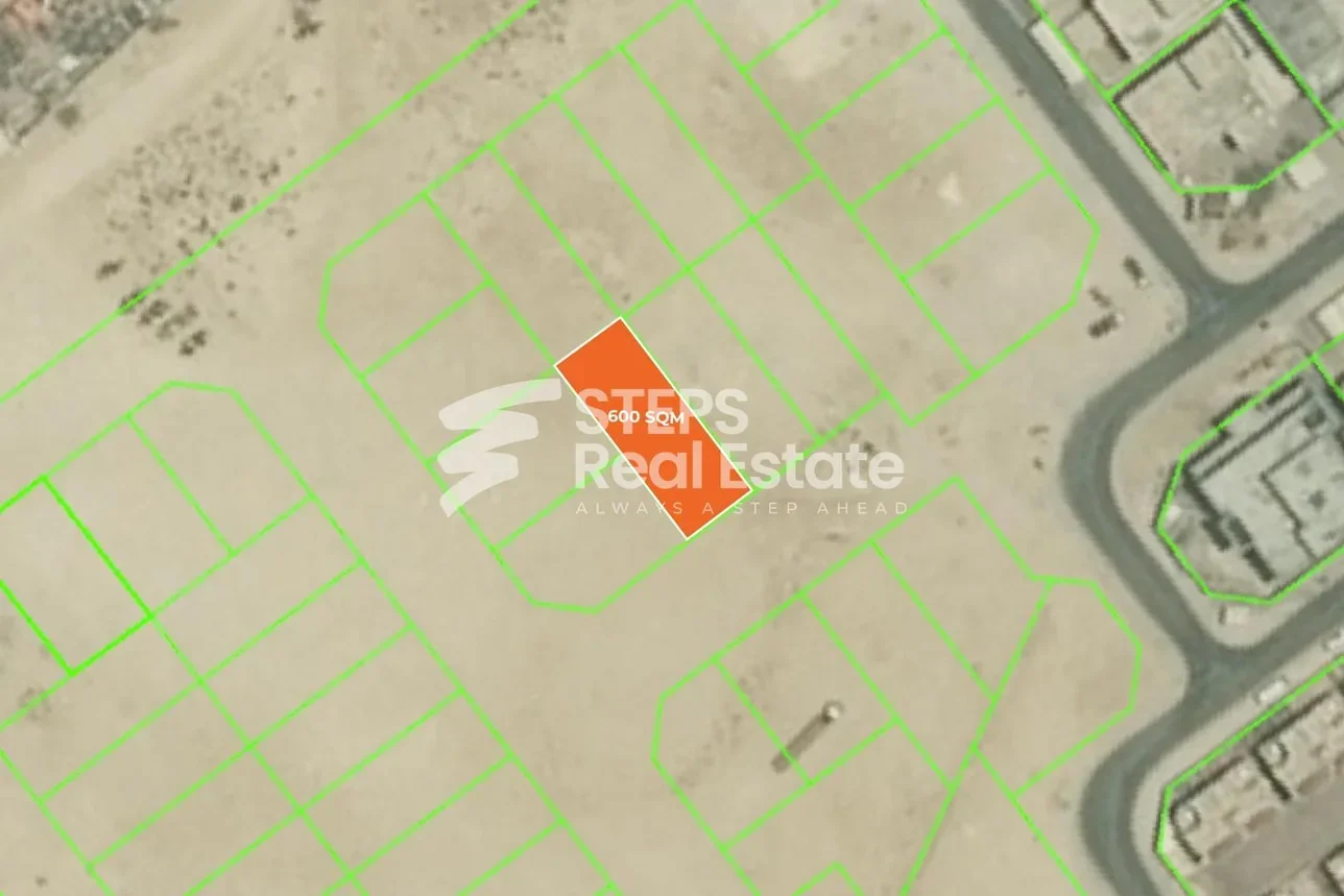 اراضي للبيع  في الريان  - مريخ  -المساحة 600 متر مربع