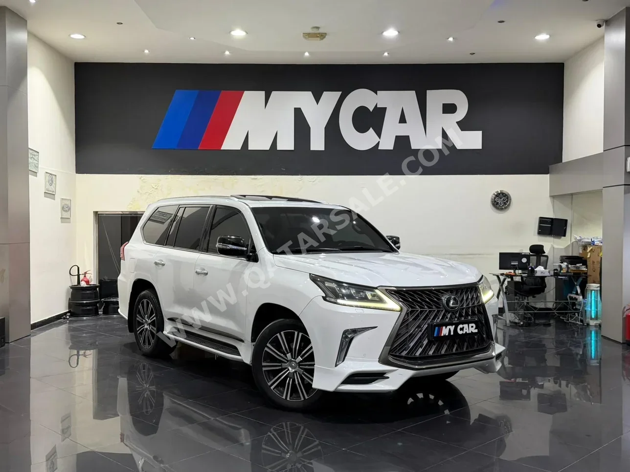 لكزس  ال اكس  570 اس  2016  اوتوماتيك  158,000 كم  8 سلندر  دفع رباعي  اس يو في  أبيض