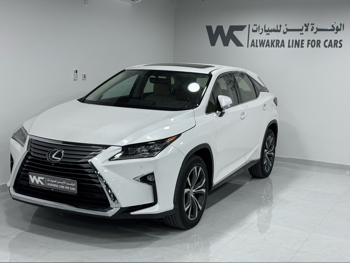 لكزس  ار اكس  350  2017  اوتوماتيك  130,000 كم  6 سلندر  دفع رباعي  اس يو في  أبيض  تحت الضمان