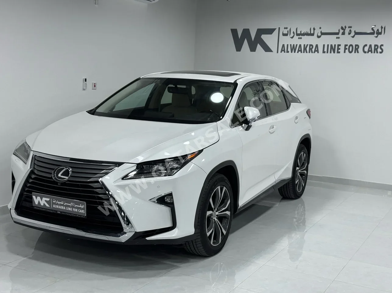لكزس  ار اكس  350  2017  اوتوماتيك  130,000 كم  6 سلندر  دفع رباعي  اس يو في  أبيض  تحت الضمان