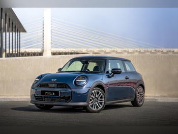 Mini  Cooper  Coupe  2025  Automatic  5,400 Km  3 Cylinder  Front Wheel Drive (FWD)  Hatchback  Blue  With Warranty