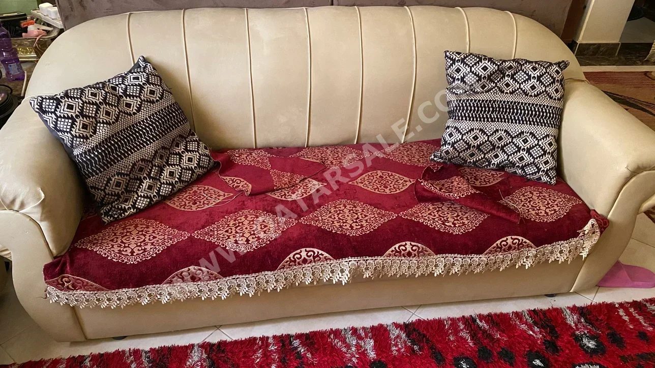 Sofas, Couches & Chairs Sofa Set  - Beige