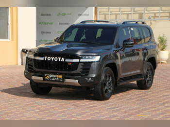 تويوتا لاند كروزر جي ار سبورت توين تيربو 2022 اوتوماتيك 27,000 كم 6 سلندر دفع رباعي اس يو في أسود