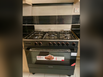 Cooking Range  - Gas  - Black Stainless