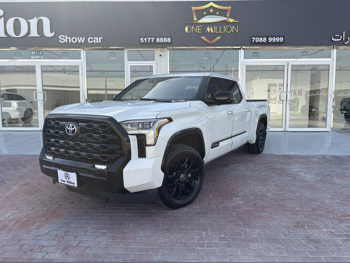 تويوتا  تندرا  كابستون اي- فورس ماكس  2024  اوتوماتيك  15,000 كم  6 سلندر  دفع رباعي  بيكب  أبيض