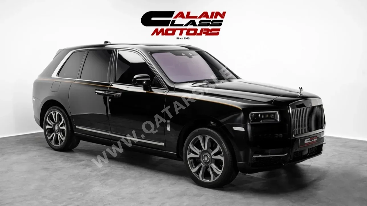 Rolls-Royce  Cullinan  2023  Automatic  7,825 Km  12 Cylinder  All Wheel Drive (AWD)  SUV  Black