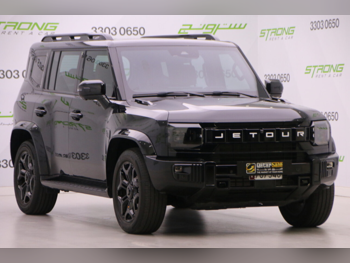 Jetour  T2  Luxury  2025  Automatic  15,000 Km  4 Cylinder  Four Wheel Drive (4WD)  SUV  Black  With Warranty