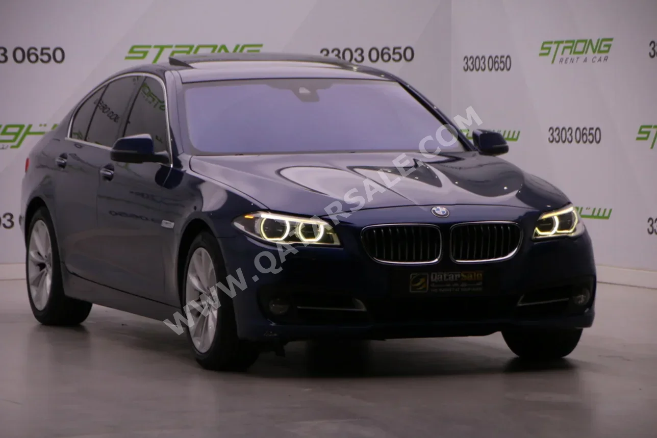 BMW 5-Series 535i 2016 Automatic 145,000 Km 6 Cylinder Rear Wheel Drive (RWD) Sedan Dark Blue