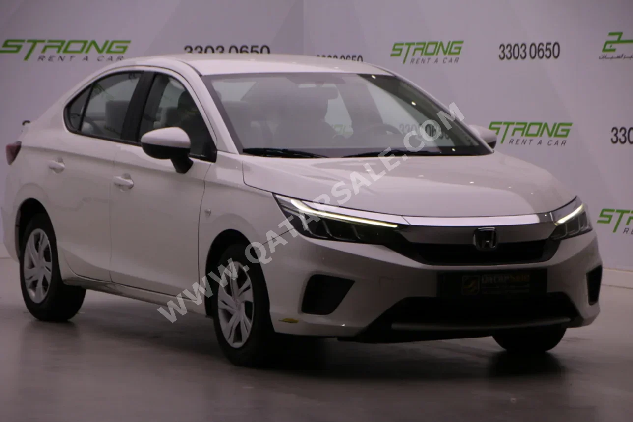 Honda City 2022 Automatic 81,000 Km 4 Cylinder Front Wheel Drive (FWD) Sedan White