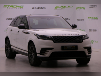 لاند روفر رنج روفر فيلار-ار - داينمك 2020 اوتوماتيك 118,000 كم 4 سلندر دفع رباعي اس يو في أبيض تحت الضمان
