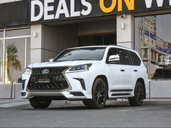 لكزس  ال اكس  570 اس بلاك ايديشن  2020  اوتوماتيك  87,000 كم  8 سلندر  دفع رباعي  اس يو في  أبيض