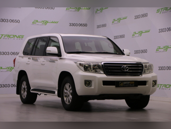 تويوتا لاند كروزر جي اكس 2011 اوتوماتيك 431,028 كم 6 سلندر دفع رباعي اس يو في أبيض لؤلؤي
