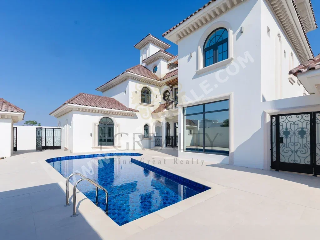 Family Residential  - Semi Furnished  - Lusail  - Fox Hills  - 7 Bedrooms