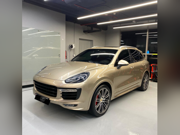 Porsche  Cayenne  GTS  2016  Automatic  59,000 Km  8 Cylinder  All Wheel Drive (AWD)  SUV  Gold  With Warranty
