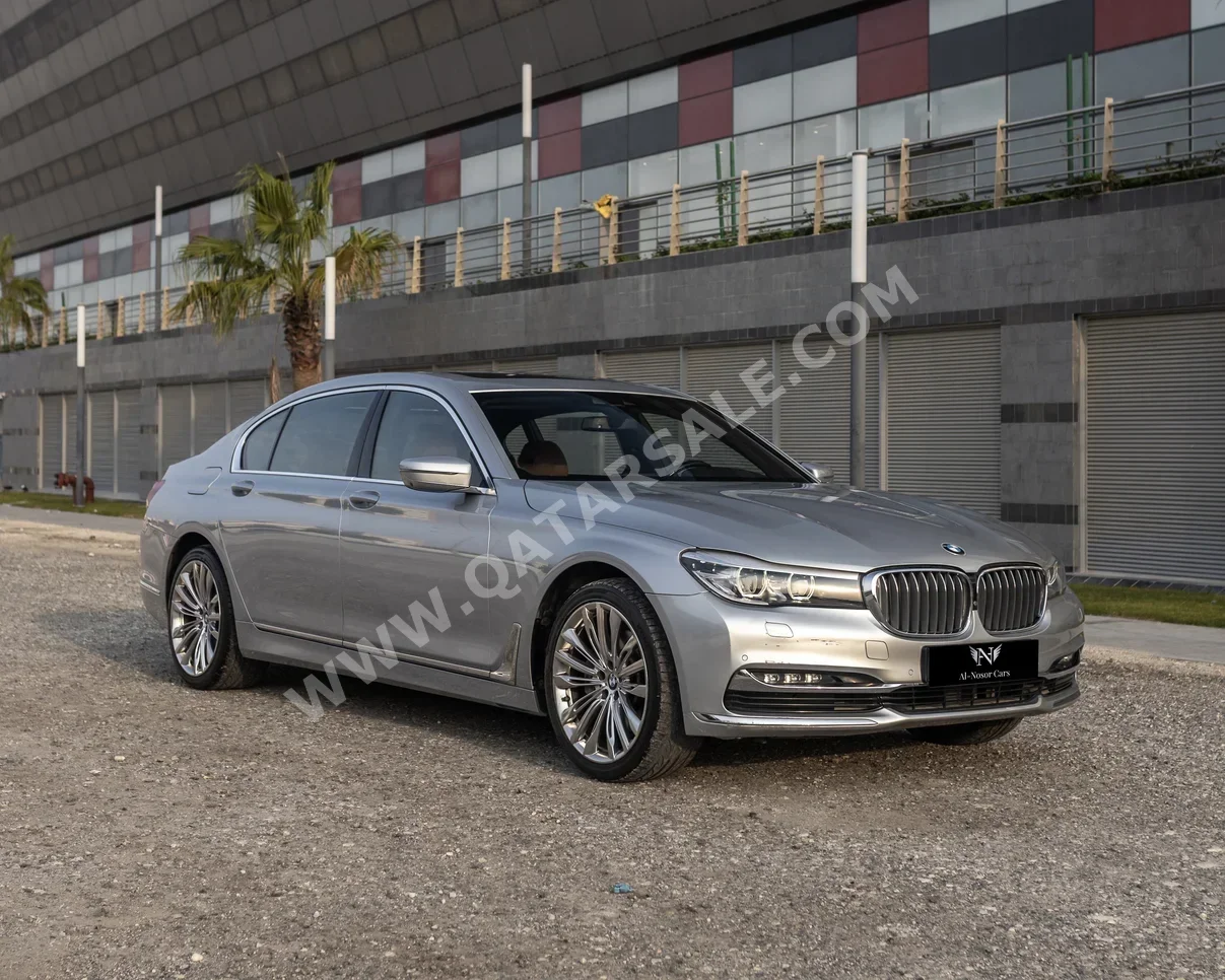 BMW  7-Series  730 Li  2018  Automatic  110,000 Km  6 Cylinder  Rear Wheel Drive (RWD)  Sedan  Silver