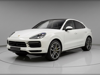 Porsche  Cayenne  Coupe  2023  Automatic  48,000 Km  6 Cylinder  All Wheel Drive (AWD)  SUV  White  With Warranty