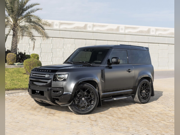 لاند روفر  ديفيندر  90 اس اي  2023  اوتوماتيك  65,000 كم  4 سلندر  دفع رباعي  اس يو في  رمادي  تحت الضمان