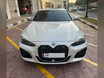 BMW  4-Series  420 I M  2023  Automatic  60,000 Km  4 Cylinder  Rear Wheel Drive (RWD)  Coupe / Sport  White  With Warranty