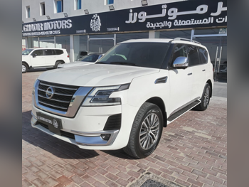 Nissan Patrol Platinum 2020 Automatic 55,000 Km 8 Cylinder Four Wheel Drive (4WD) SUV White