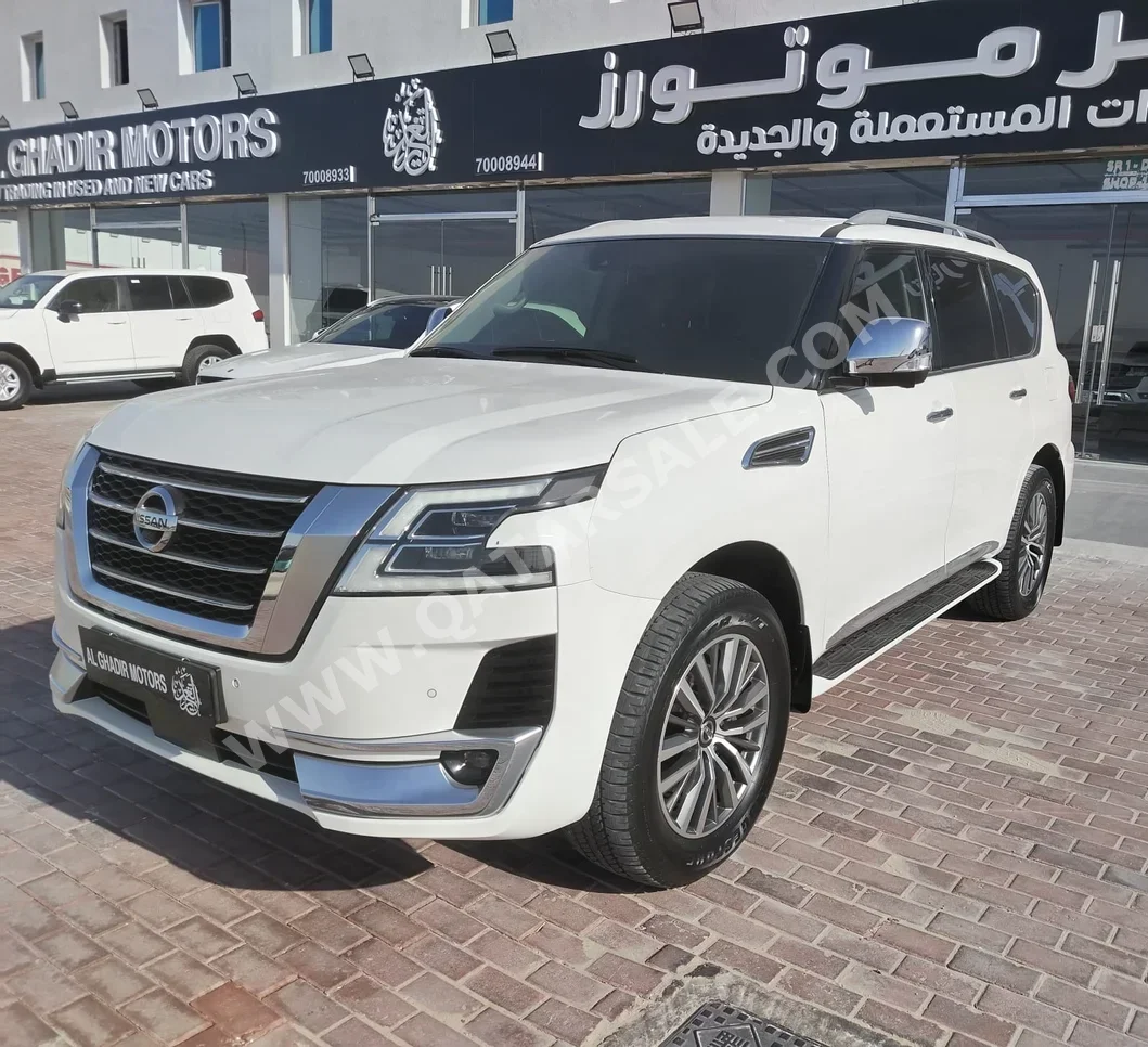 Nissan  Patrol  Platinum  2020  Automatic  55,000 Km  8 Cylinder  Four Wheel Drive (4WD)  SUV  White