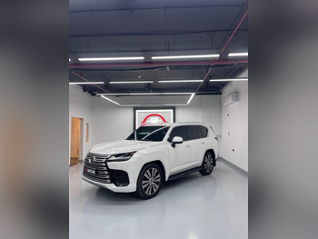 لكزس  ال اكس  600  2024  اوتوماتيك  38,000 كم  6 سلندر  دفع رباعي  اس يو في  أبيض  تحت الضمان