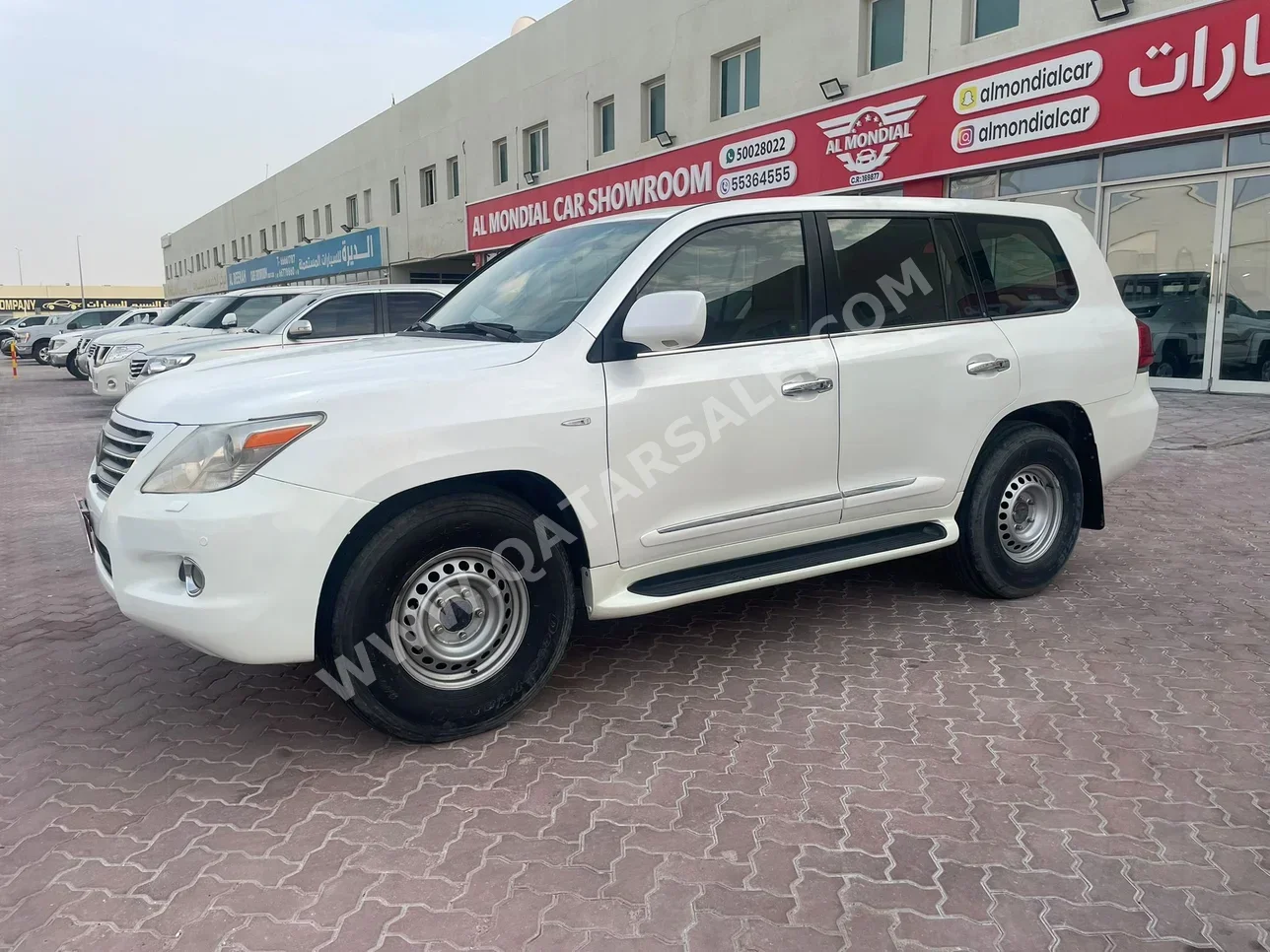 لكزس  ال اكس  570  2008  اوتوماتيك  460,000 كم  8 سلندر  دفع رباعي  اس يو في  أبيض