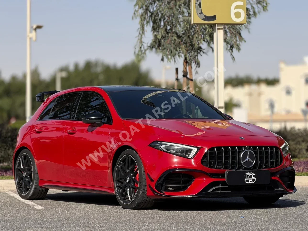 مرسيدس - بنز  ايه - كلاس  45 AMG  2020  اوتوماتيك  38,000 كم  4 سلندر  دفع خلفي  هاتشباك  أحمر