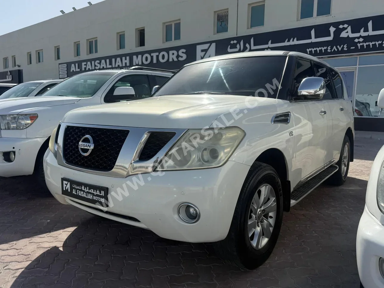 نيسان  باترول  اس اي  2012  اوتوماتيك  339,000 كم  8 سلندر  دفع رباعي  اس يو في  أبيض