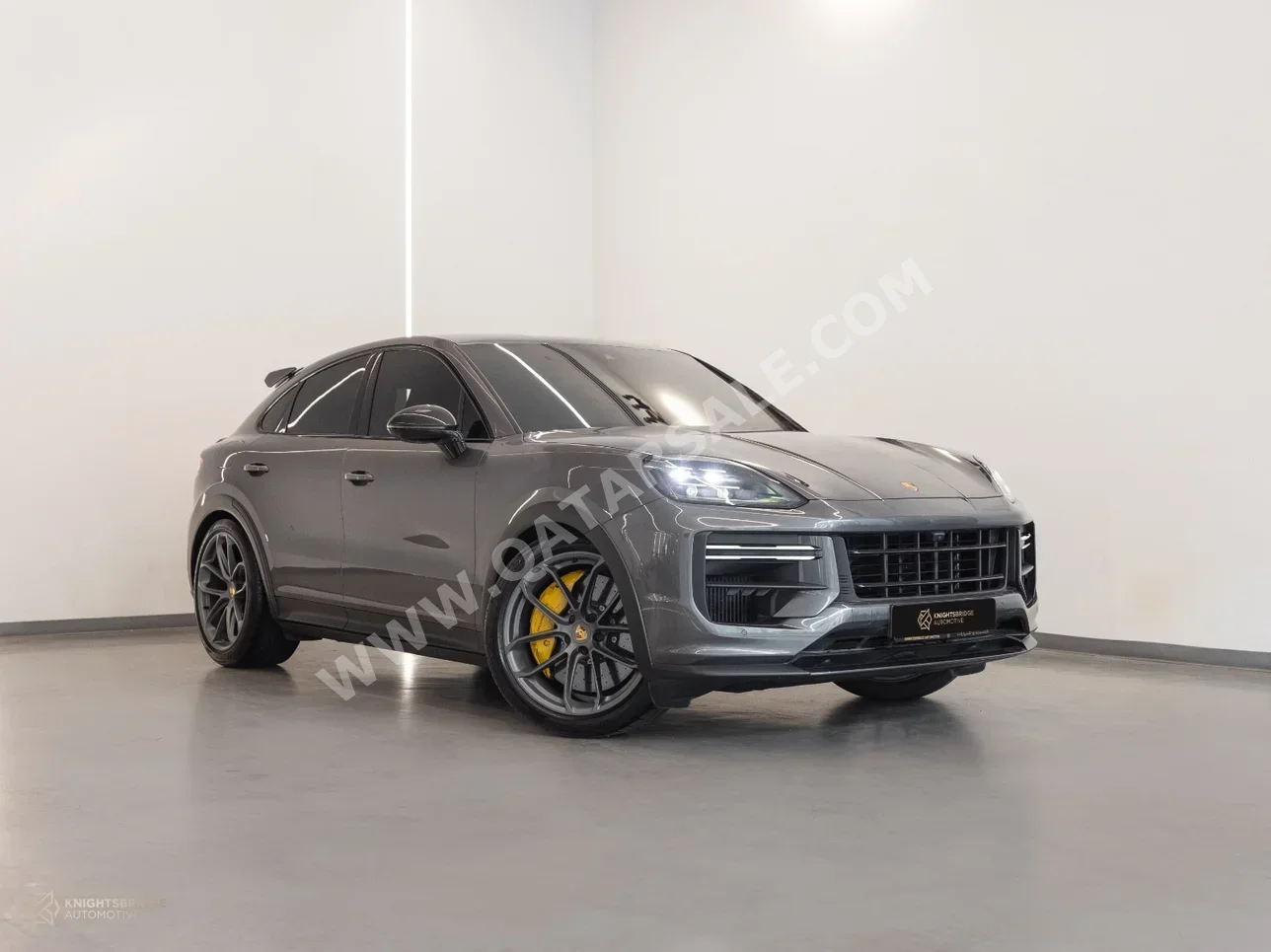 بورش  كيان  تيربو جي تي  2025  اوتوماتيك  25,000 كم  8 سلندر  دفع كلي مستمر  اس يو في  رمادي  تحت الضمان