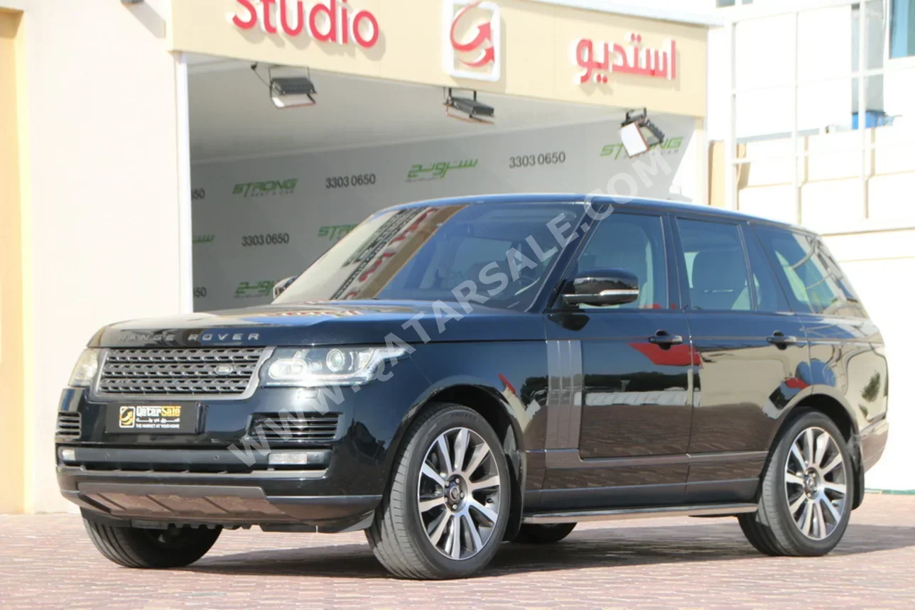 Land Rover  Range Rover  Vogue  2014  Automatic  113,000 Km  8 Cylinder  Four Wheel Drive (4WD)  SUV  Black