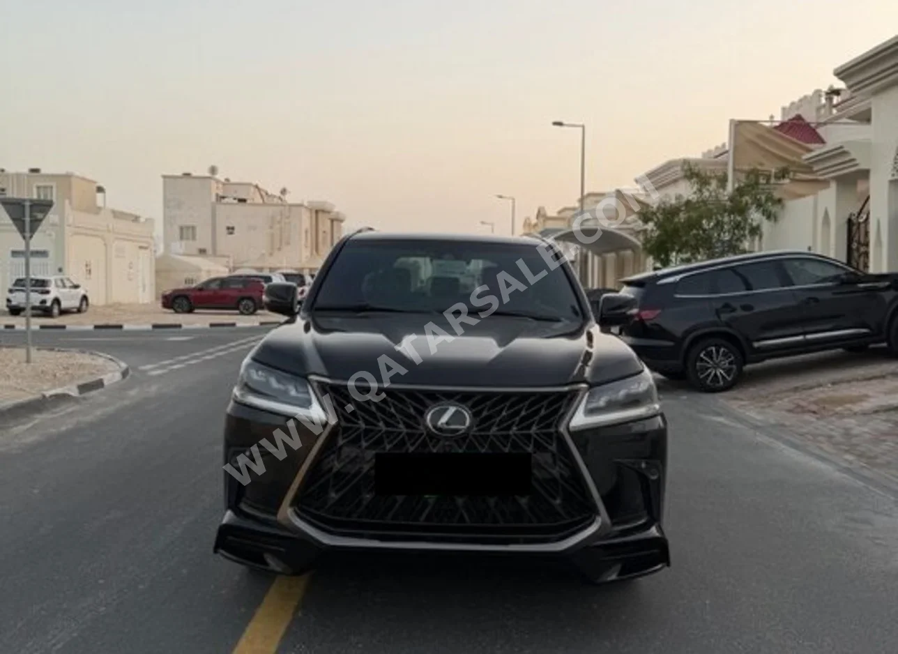 Lexus  LX  570 S Black Edition  2019  Automatic  130,000 Km  8 Cylinder  Four Wheel Drive (4WD)  SUV  Black