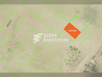Lands For Sale  in Al Rayyan  - Muraikh  -Area Size 605 Square Meter