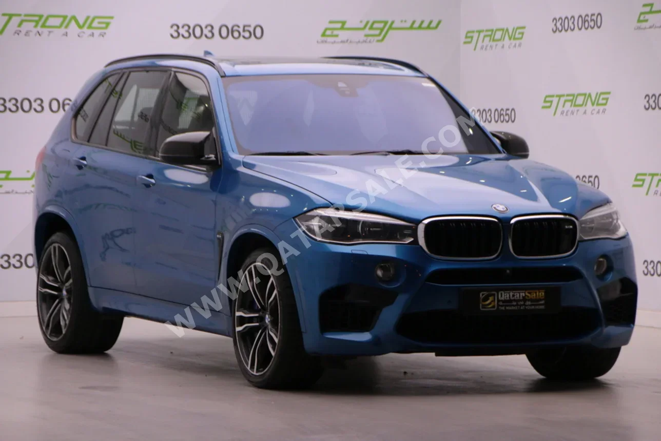 BMW  X-Series  X5 M  2016  Automatic  133,000 Km  8 Cylinder  Four Wheel Drive (4WD)  SUV  Blue