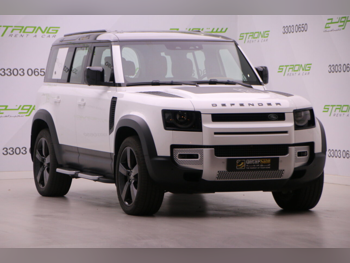 Land Rover  Defender  110 HSE  2024  Automatic  10,000 Km  6 Cylinder  Four Wheel Drive (4WD)  SUV  White