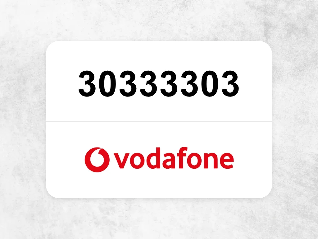 Vodafone Mobile Phone  30333303