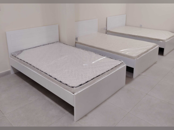 الأسّرة - لايف ستايل  - فردي  - أبيض  - متضمنة المرتبة