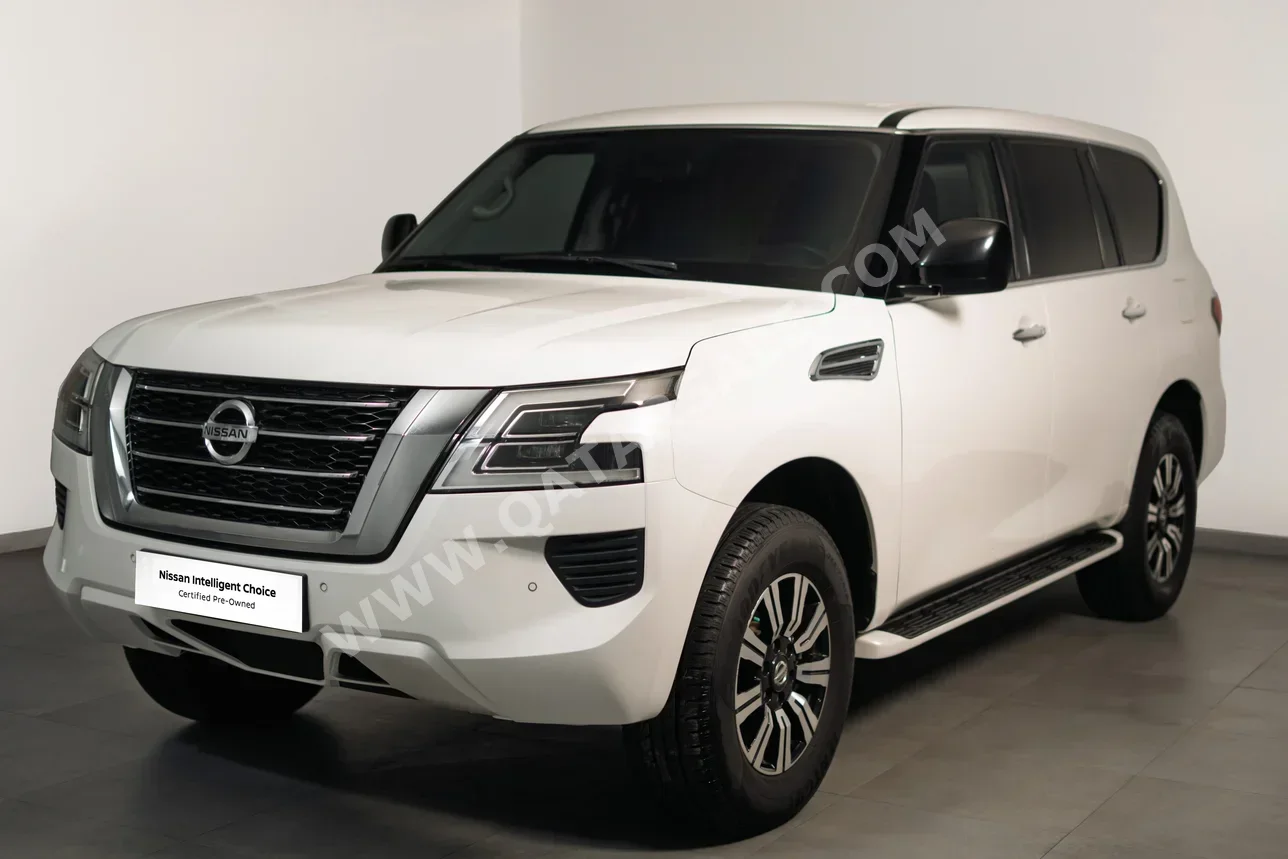 Nissan  Patrol  XE  2020  Automatic  75,725 Km  6 Cylinder  Four Wheel Drive (4WD)  SUV  White  With Warranty