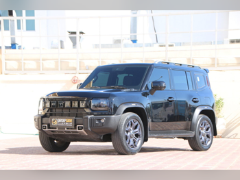 Jetour  T2  Luxury  2025  Automatic  43,000 Km  4 Cylinder  Four Wheel Drive (4WD)  SUV  Black  With Warranty