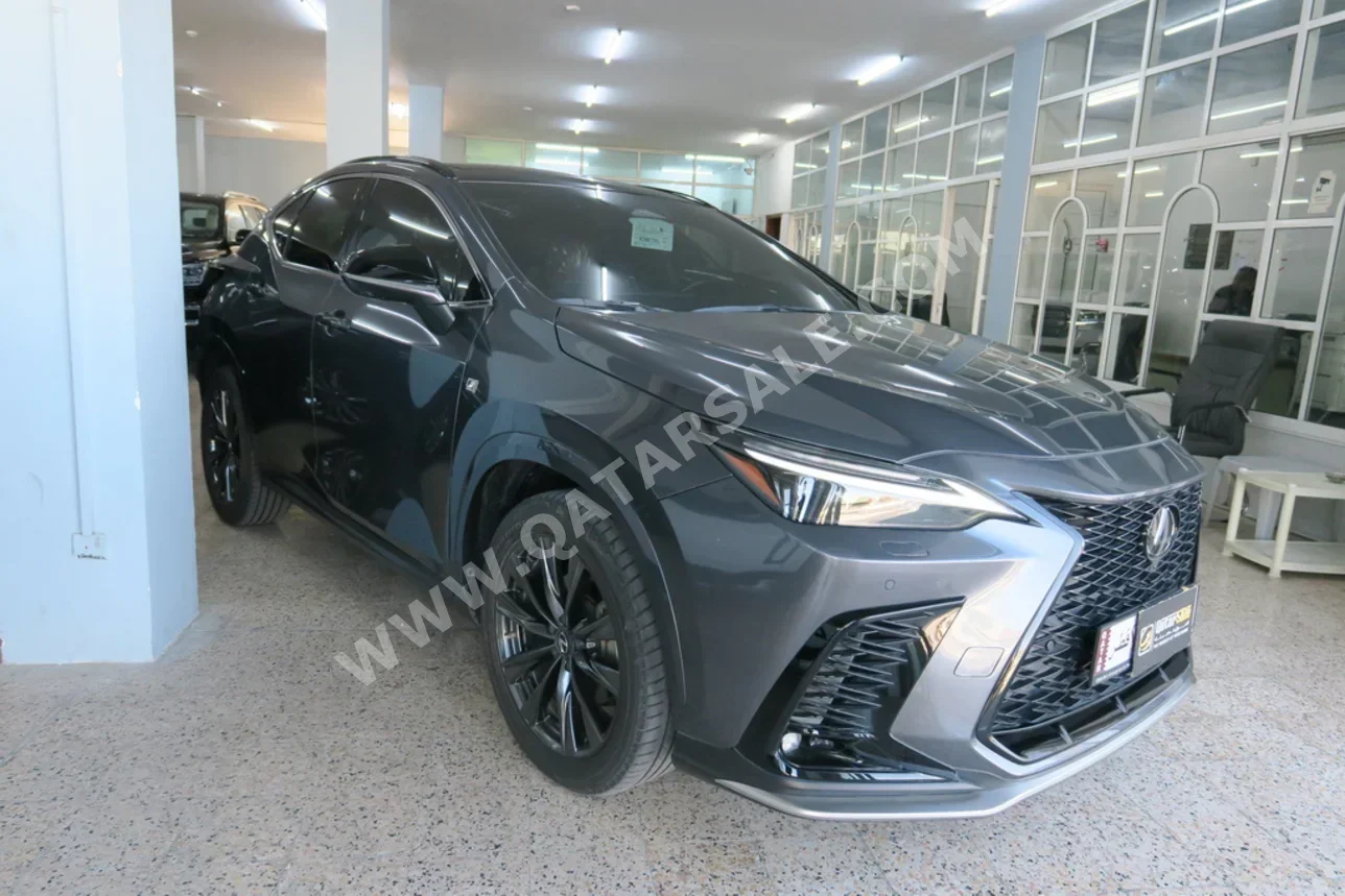 Lexus  NX  350 F Sport  2022  Automatic  29,000 Km  4 Cylinder  Four Wheel Drive (4WD)  SUV  Gray  With Warranty