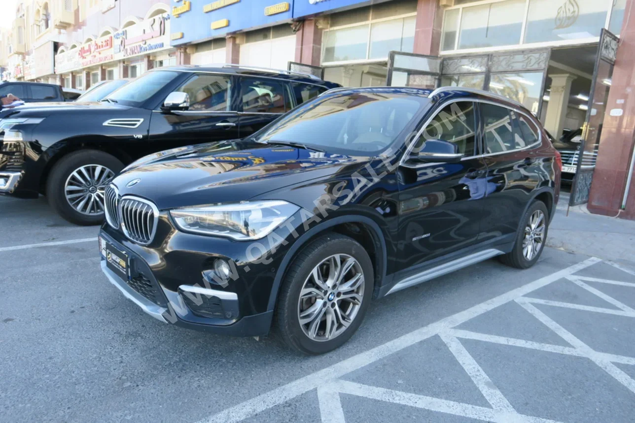 BMW  X-Series  X1  2018  Automatic  175,000 Km  4 Cylinder  Four Wheel Drive (4WD)  SUV  Black