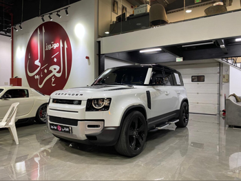 Land Rover  Defender  110 S  2023  Automatic  56,000 Km  6 Cylinder  Four Wheel Drive (4WD)  SUV  White  With Warranty